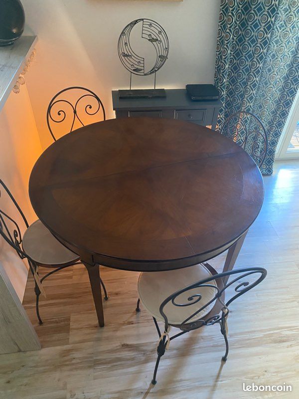 Table 120 diamètre et rallonge (image 7)