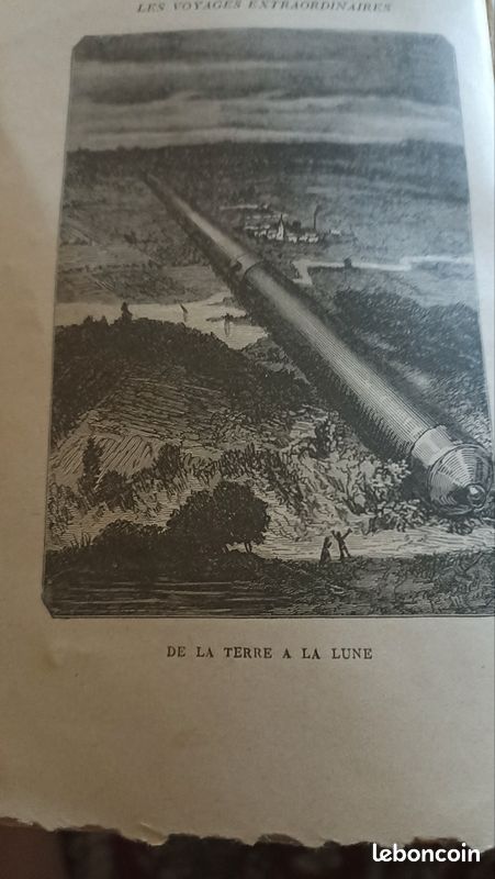 Livre de la Terre à la Lune Jules Verne (image 4)