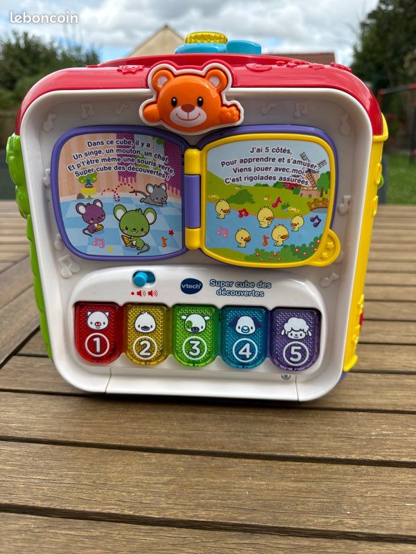 Vtech super cube des découvertes (image 1)