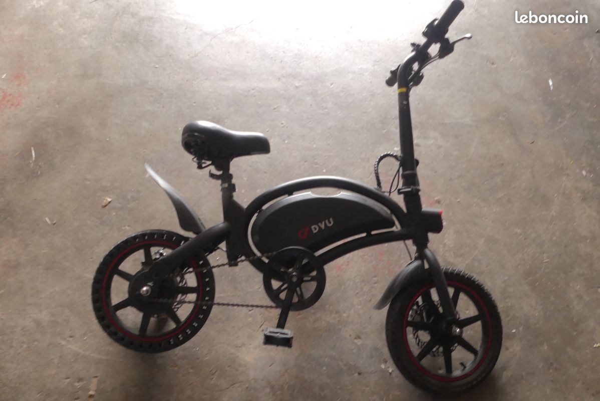 DYU D3F Vélo électrique pliable 250W – Très bon état – Batterie excellente (image 8)