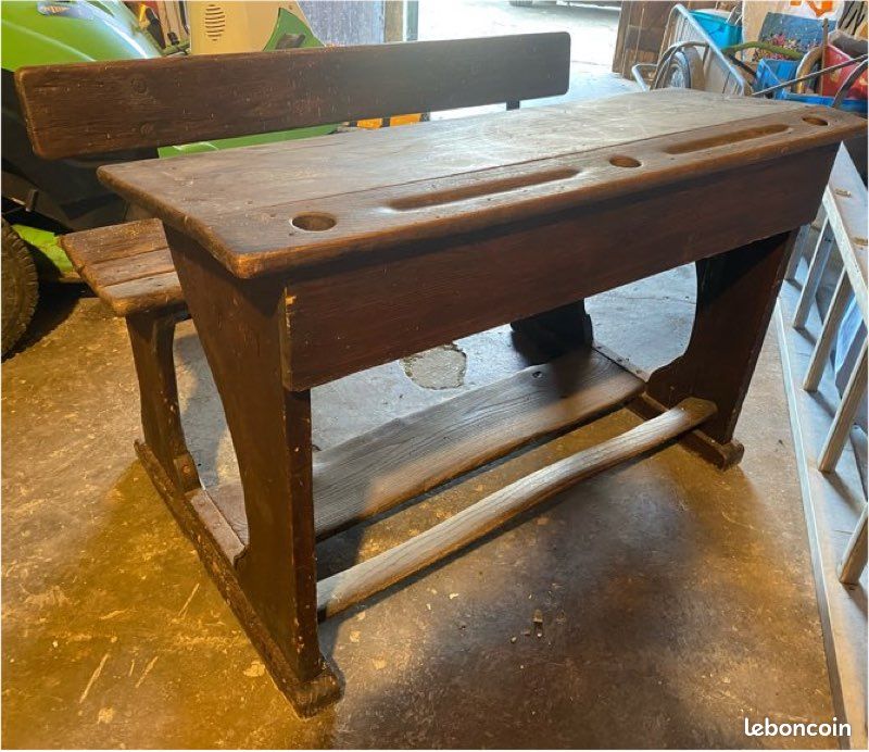 Bureau écolier bois (image 1)