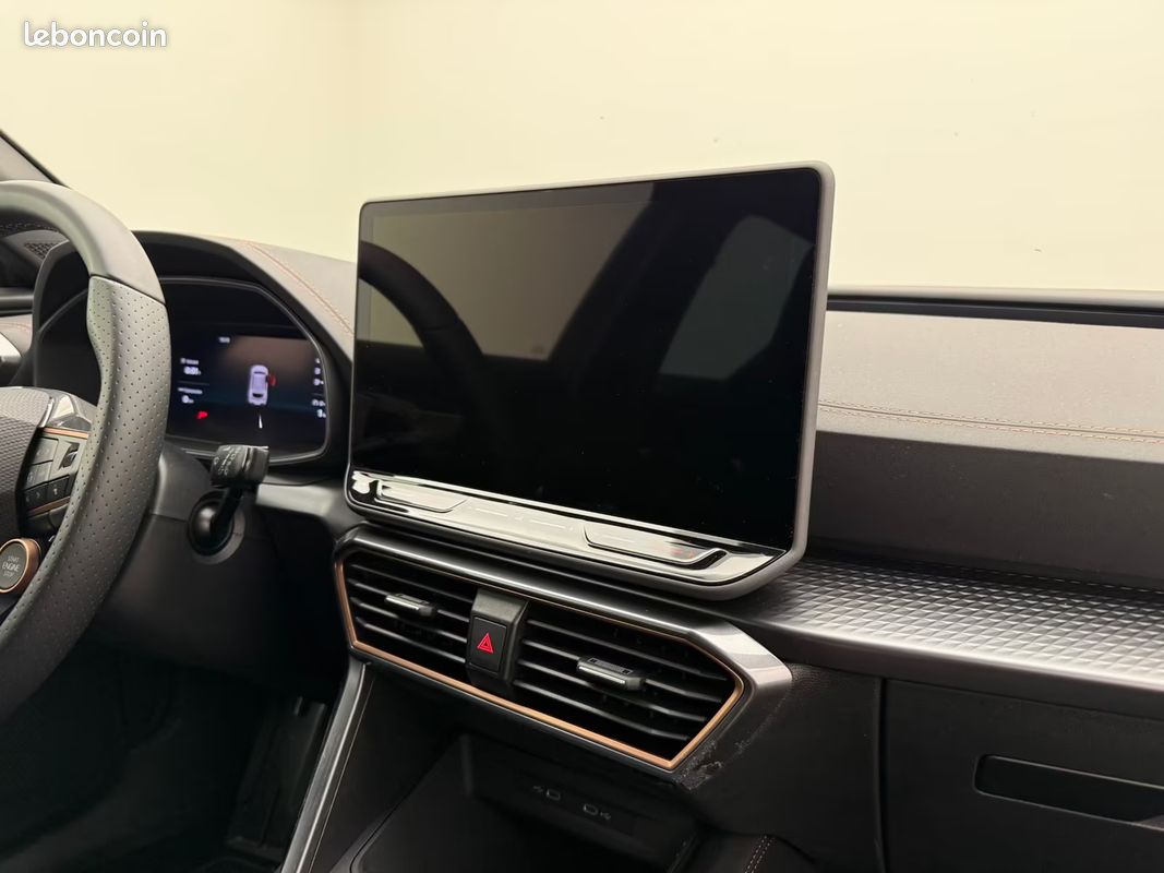 Cupra Formentor VZ 1.5 e-Hybrid 272Ch - Sièges sport élec à mémoire&chauff - Sound Sennheiser - Keyless Go&Entry - Matrix LED - Volant chauff - ACC - Hayon élec - Alarme (image 11)