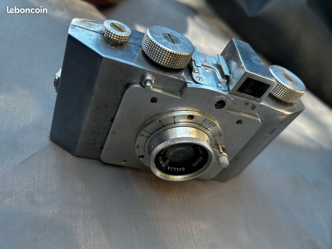 Appareil Photo Argentique Vintage Gallus Derlux objectif Gallix 3,5 50 mm