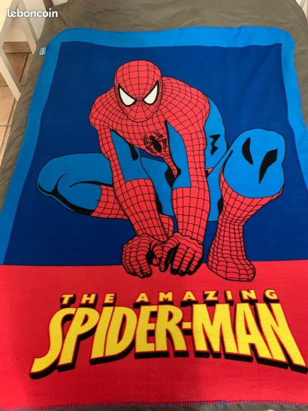 Plaid enfants Spiderman 173 cms x 132 cms environ (image 1)