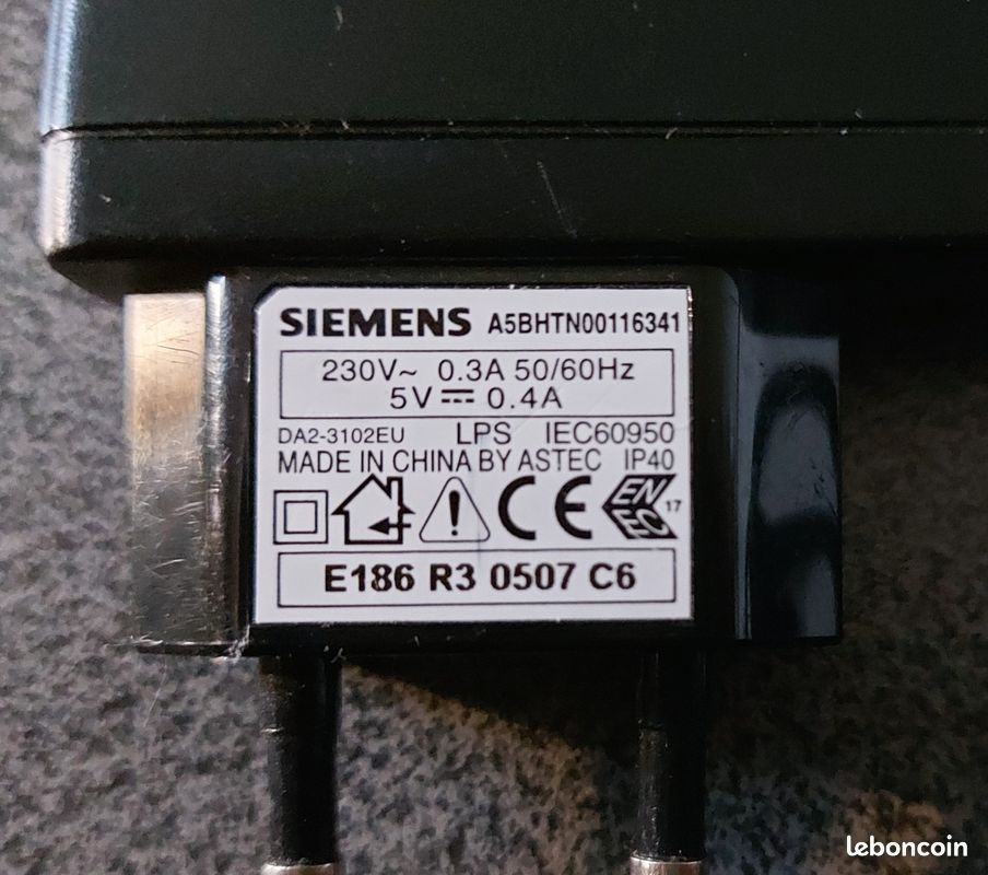 Alim secteur Siemens (image 1)