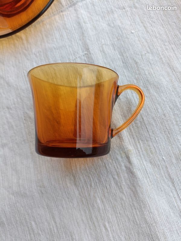 Lys - Coupelle en verre saphir de Table 10,5 cm - 21cl - (Lot de 6
