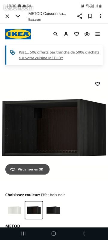 Meuble Metod Ikea (Neuf) (image 1)