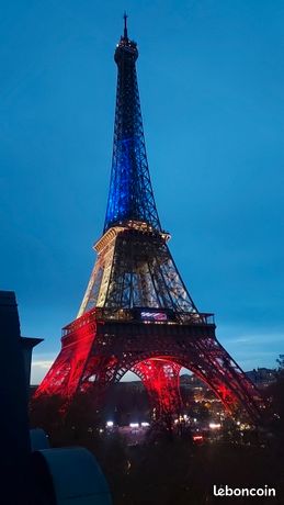 Studio vue imprenable sur la tour Eiffel — 1