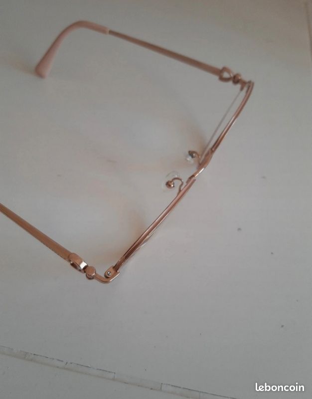 Monture lunettes Longchamp doree (image 8)