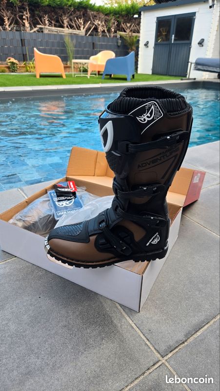 Berik Terrain Adventure Enduro Mx Boots Bottes Berik Terrain