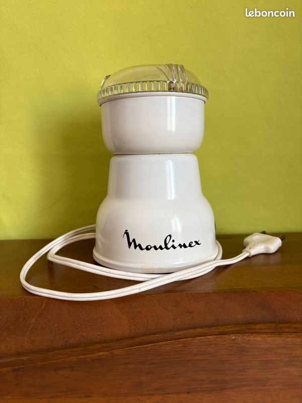 Ancien moulin café électrique MOULINEX déco cuisine vintage, french antique 70's | Australia