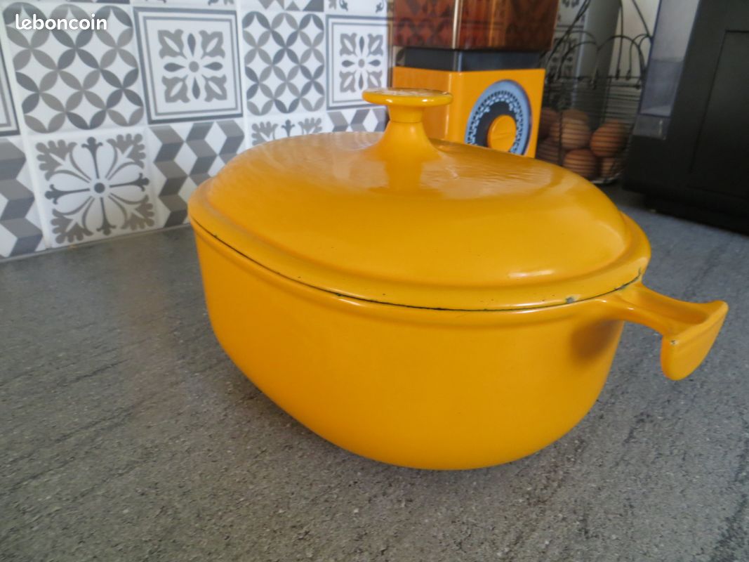 Enzo Mari - Le Creuset - Caquelon (1