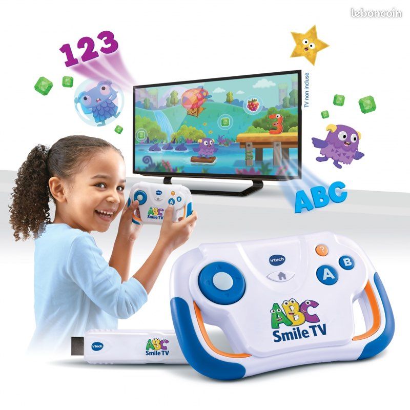 Vtech - Jeu éducatif - V.Smile - Console de Jeu - Version Pro
