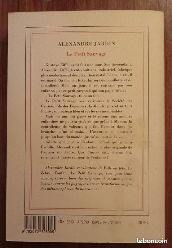 Le Petit Sauvage - Alexandre Jardin (image 3)