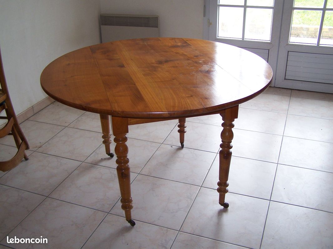 Buffet Table merisier année 1930 environ (image 3)