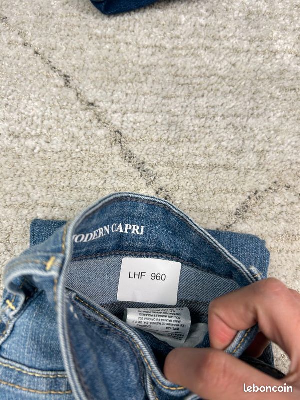 Jean Femme 7 For All Mankind Capri - Taille 27 - Occasion Très Bon état