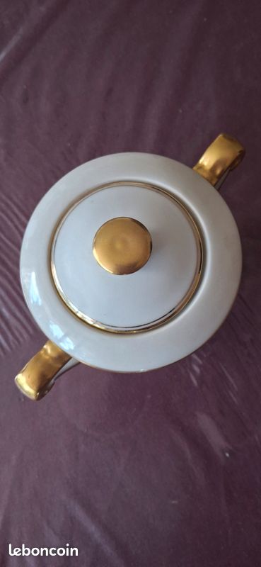 Sucriere R&C Limoges porcelaine (image 3)