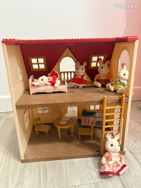 Maison lapin sylvanians (image 1)