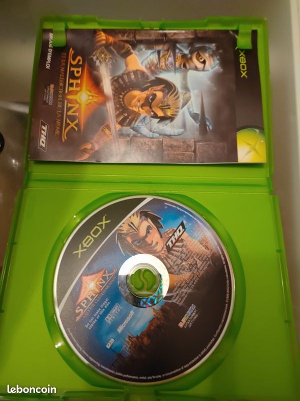 Jeu Sphinx Et La Malédiction De La Momie Sur Xbox - Version PAL - Bon état