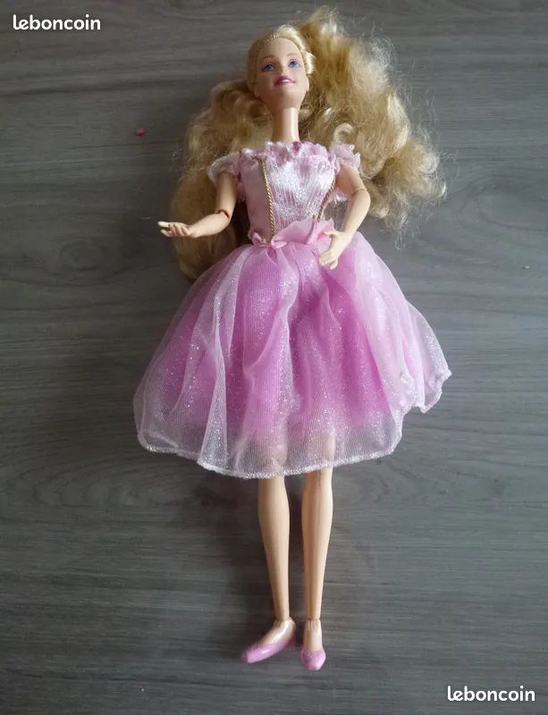 Poupée Barbie Ballerine De 1998 - Occasion, Pièce Collector Vintage