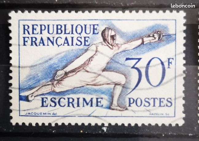 TIMBRE FRANCE 960/965** Jeux Olympiques D Helsinki 1953