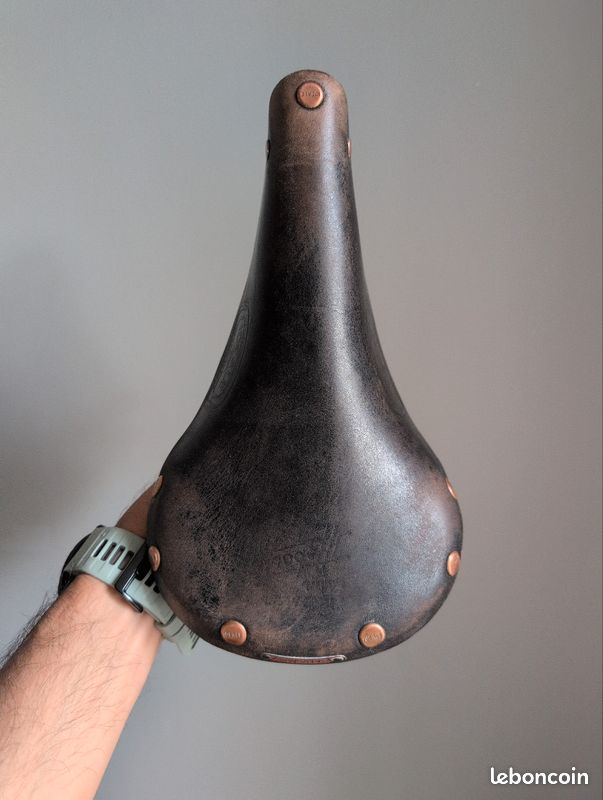 Selle cuir ideale 90 d'occasion - Vélos