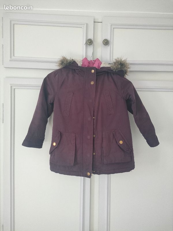 Manteau doudoune hiver 4-5 ans (image 1)