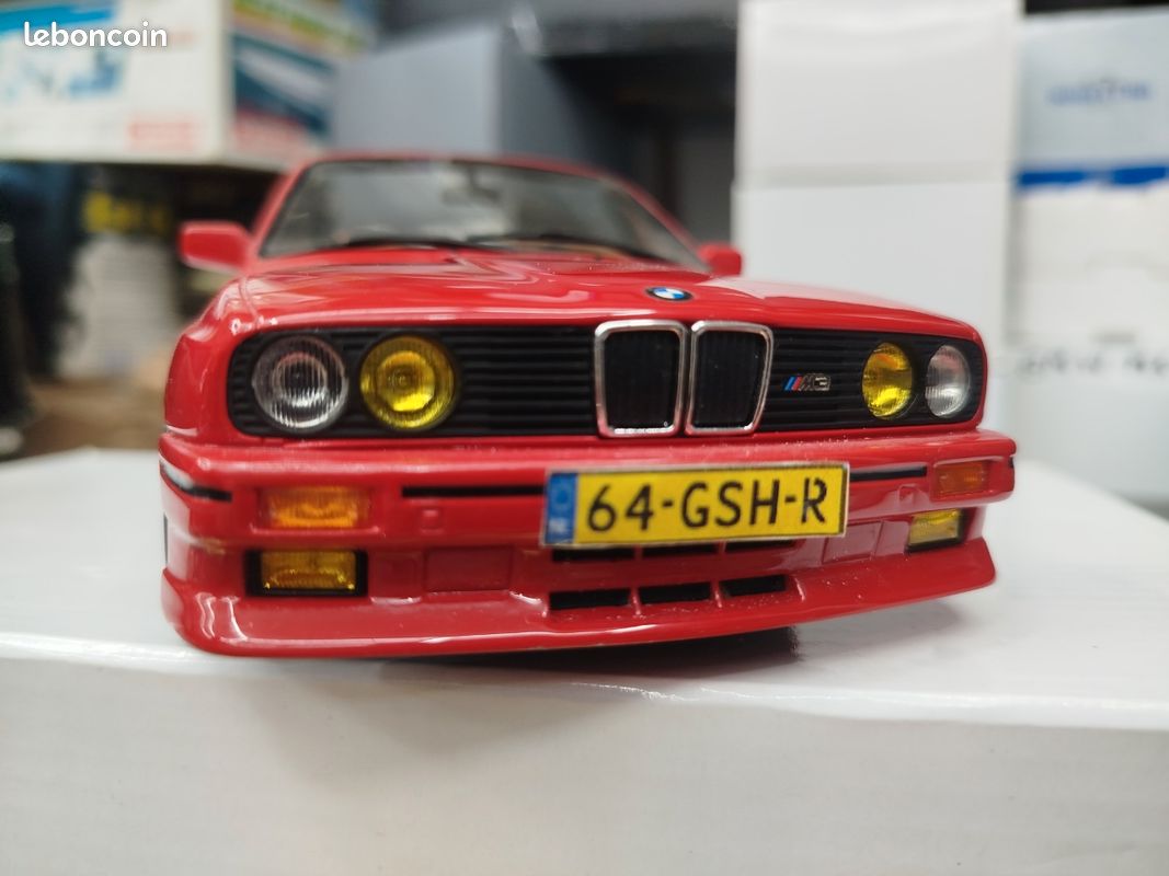 Bmw m3 e30 cabriolet otto 1/18 (image 2)