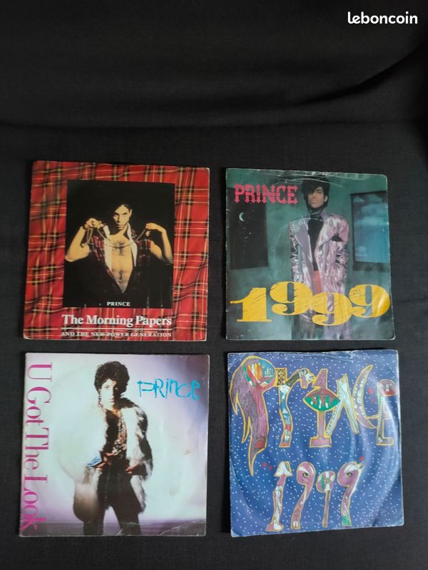 Prince lot 4 x 45 tours (image 1)