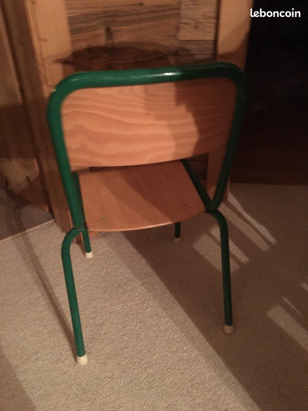 Chaise d’enfant verte (image 3)