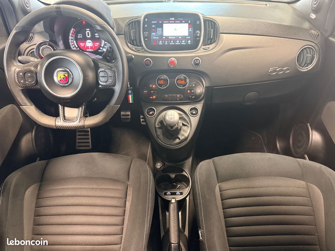 ABARTH 500 595 1.4 T 180 CH - COMPETIZIONE - LIGNE MONZA - SABELT - T/O - BEATS AUDIo (image 3)