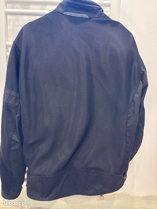 Blouson moto noir BHL taille L (image 3)