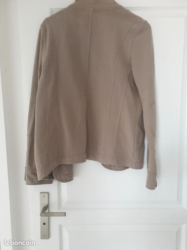 Gilet veste taupe (image 2)