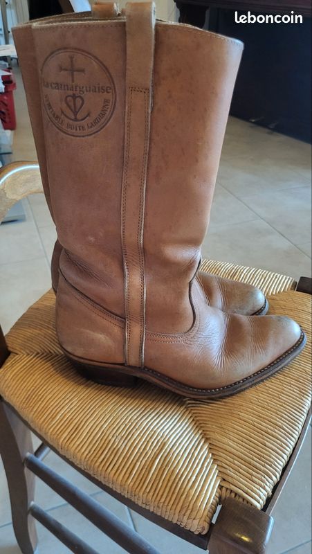 Bottes Santiags Bottes Camarguaises Homme Go West Véritables