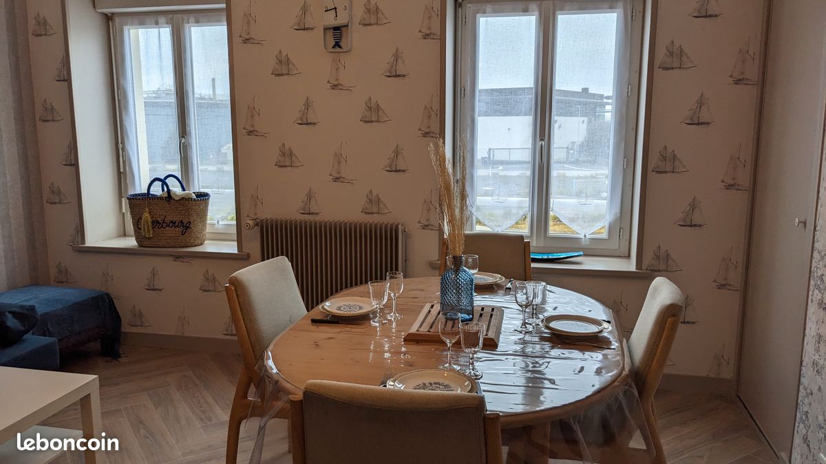 Appartement meublé F4 Les Voiles 62M2 Cherbourg (image 8)