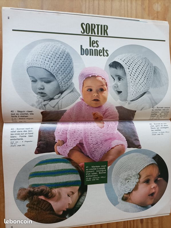 Bonnet Beguin Bonnet Pour BÃ©bÃ© Au Tricot 