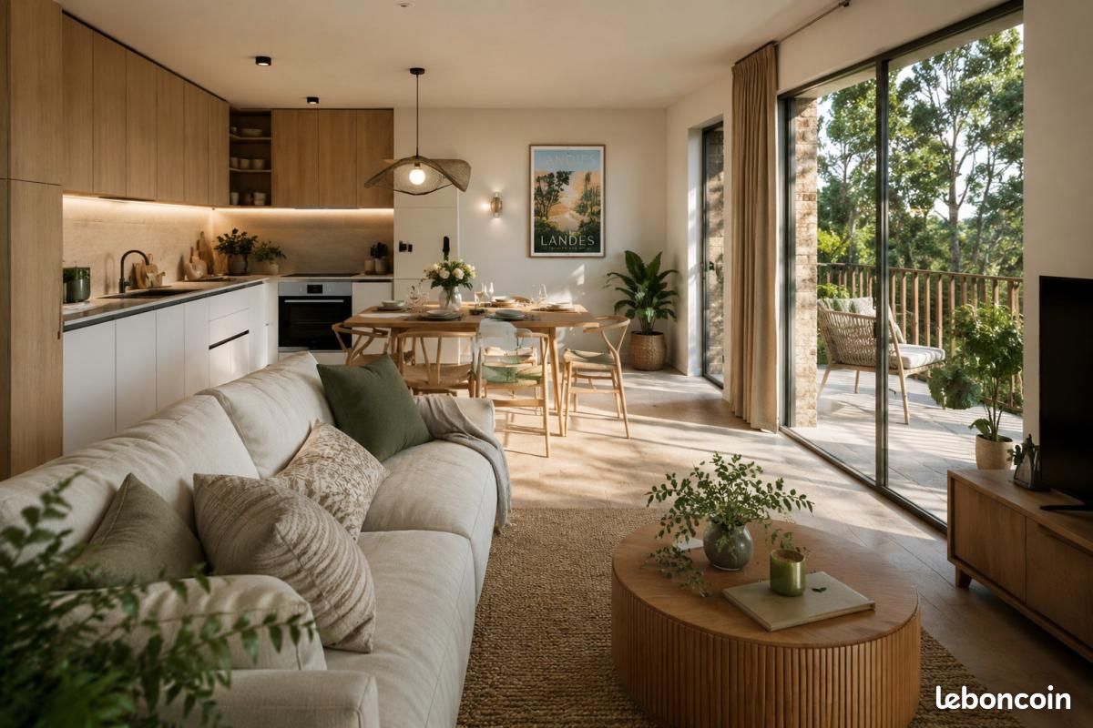 Appartement 3 pièces 61 m² · à Le Taillan-Médoc · 61 m² · 220 000 €
