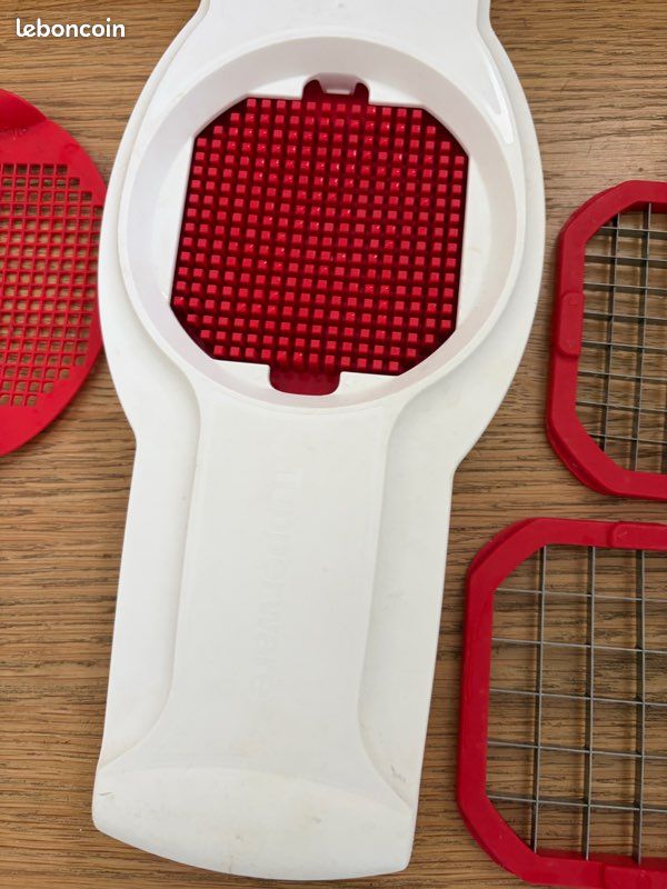 Tupperware coupe frites légumes 2 grilles (image 3)