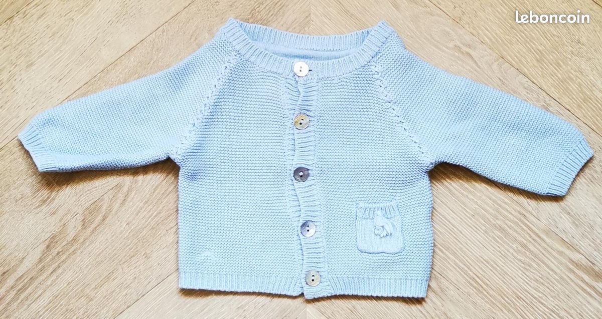 Vêtement bébé - 6mois - Gilets & coupe-vent - Toute saison (image 4)