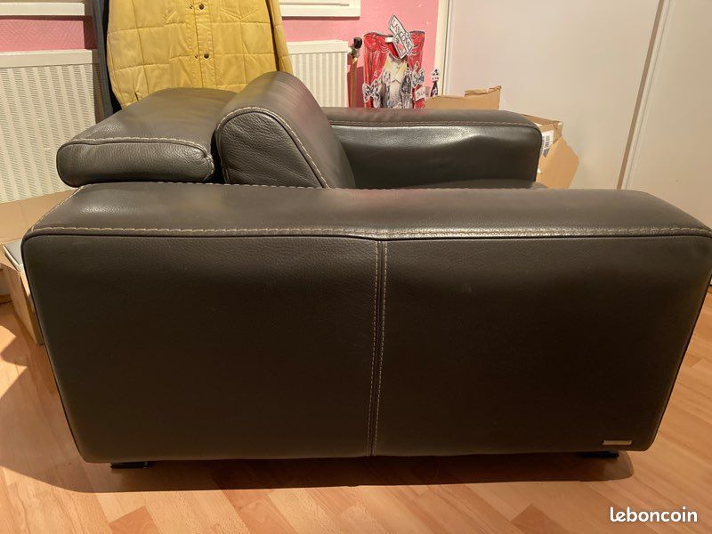 Vends fauteuil en cuir Roche Bobois (image 2)