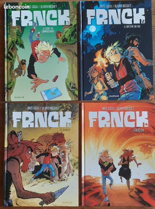 Lot des 4 premiers tomes Frnck (image 1)
