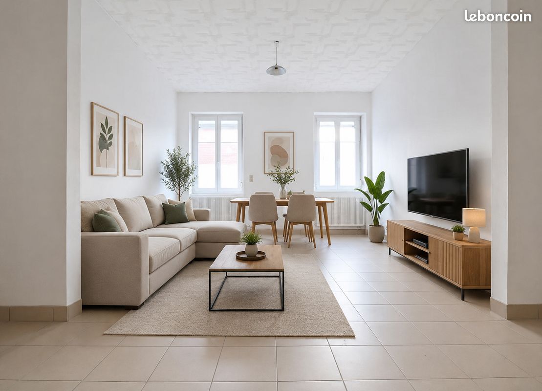 Appartement 2 pièces 55 m² · à Abbeville · 54,6 m² · 78 000 €
