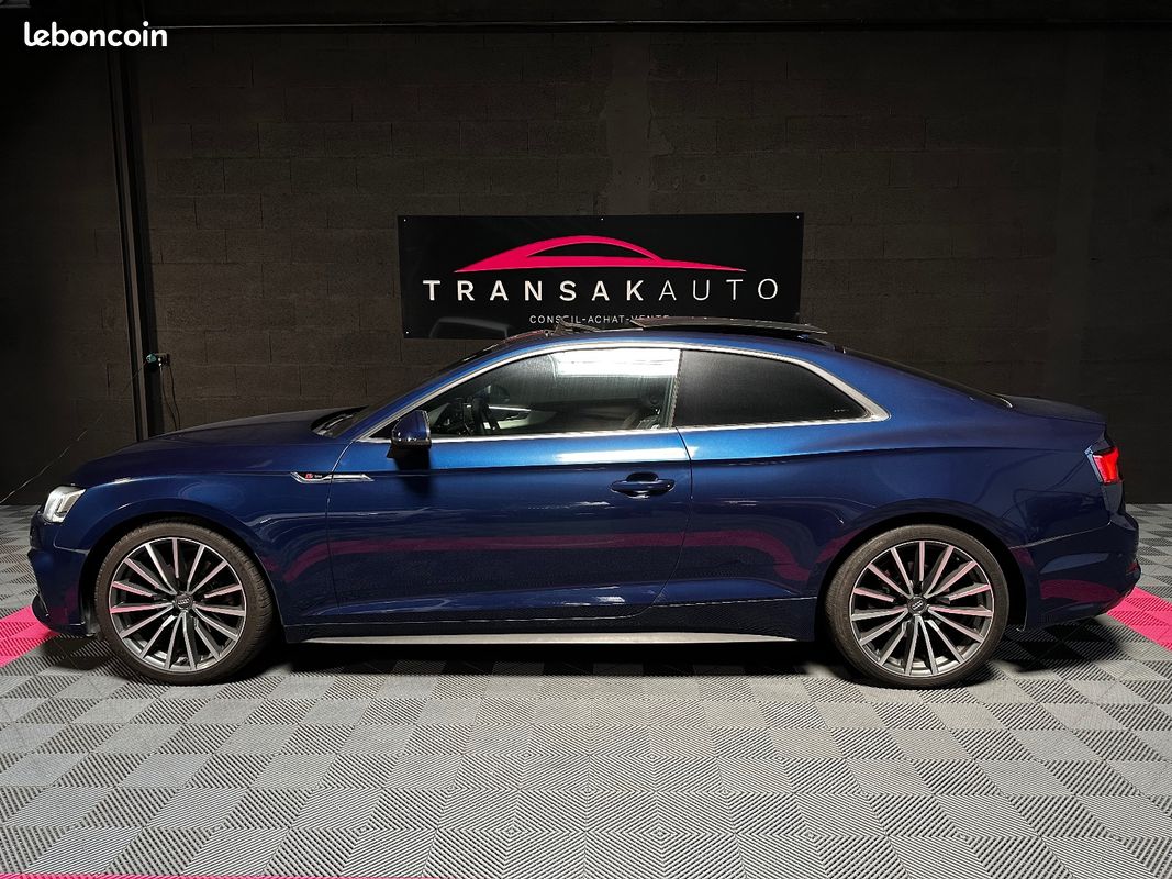 AUDI A5 A5 2.0 TFSI 190 S tronic 7 S Line - SUIVI HISTORIQUE COMPLET - SIEGES CHAUFFANTS - BANGOLUFSEN (image 2)