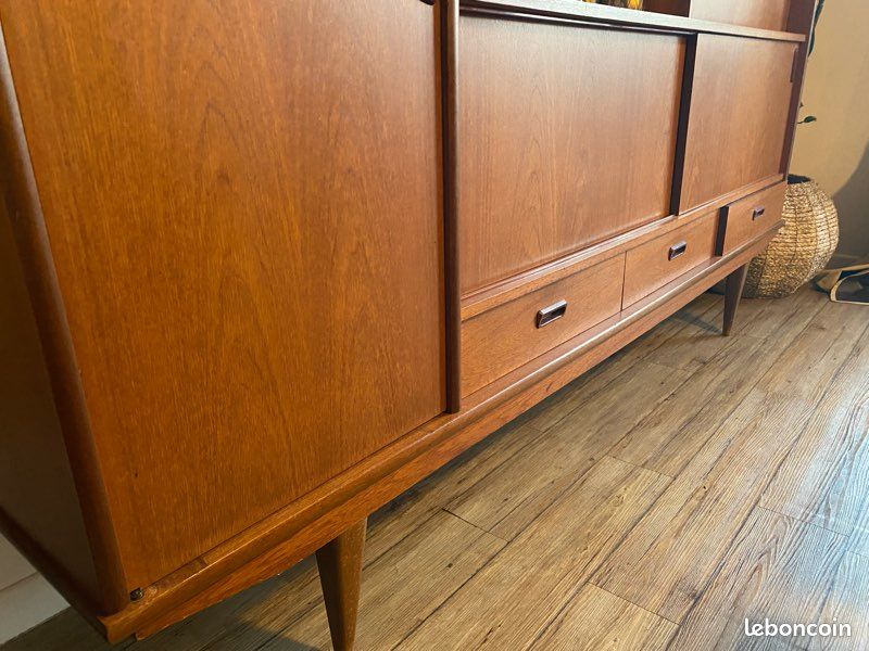 Enfilade scandinave vintage teck (image 12)