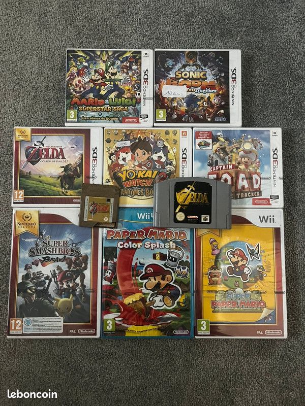 Gros Lot Jeux Video À VENDRE! - FR