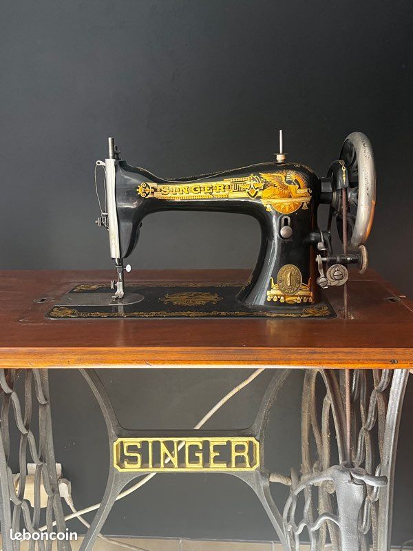Machine à coudre singer ancienne (image 5)