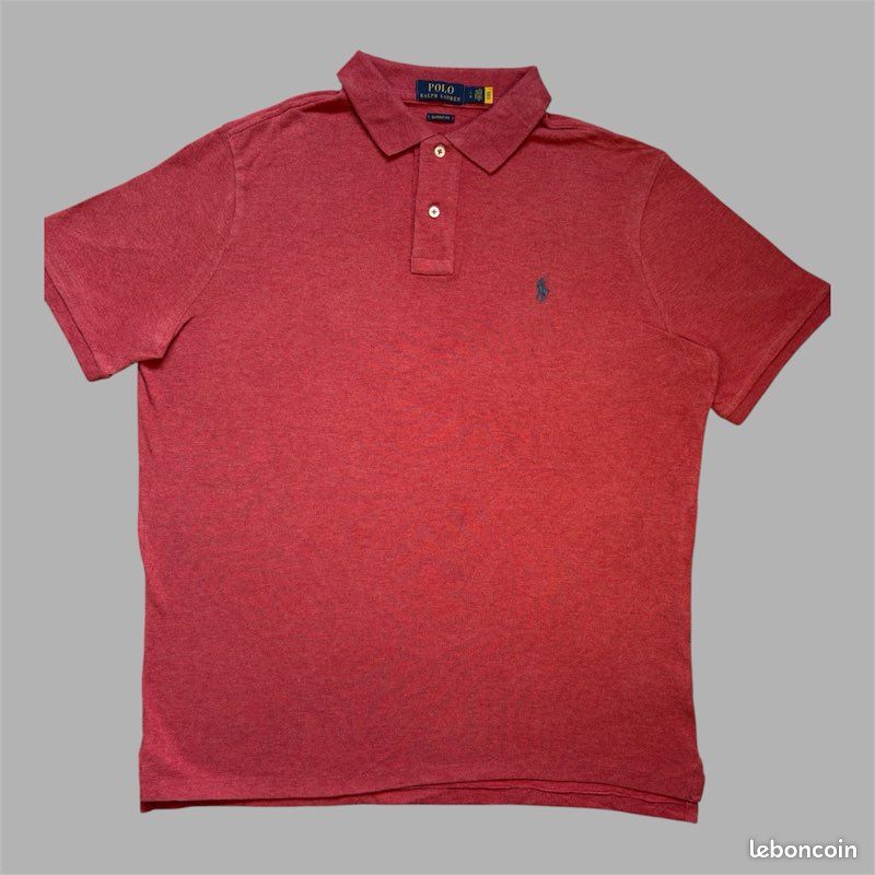 Polo ralph lauren Rouge - Taille S/M (image 2)