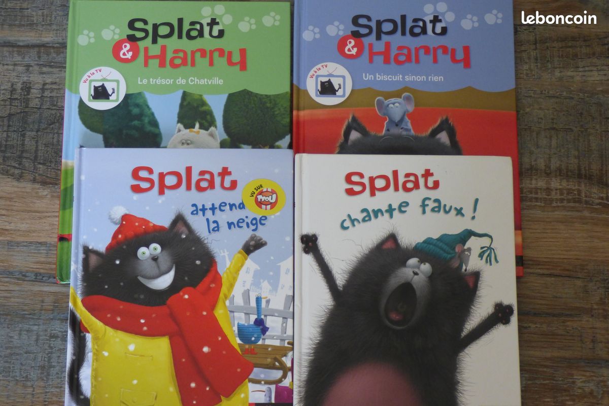 Lot de livres enfants Splat (image 1)