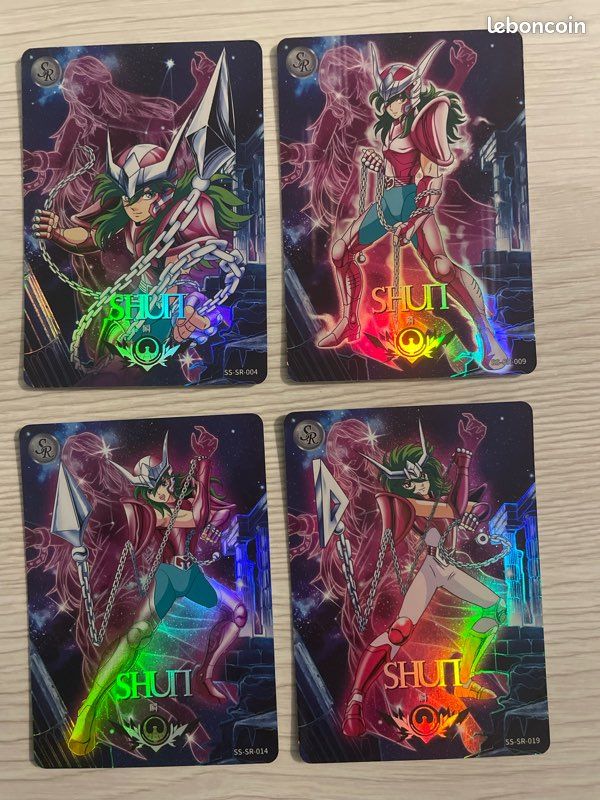 Figurine Saint Seiya 2018 - Carte Collector Rare Andromède (Manga/Japanim)