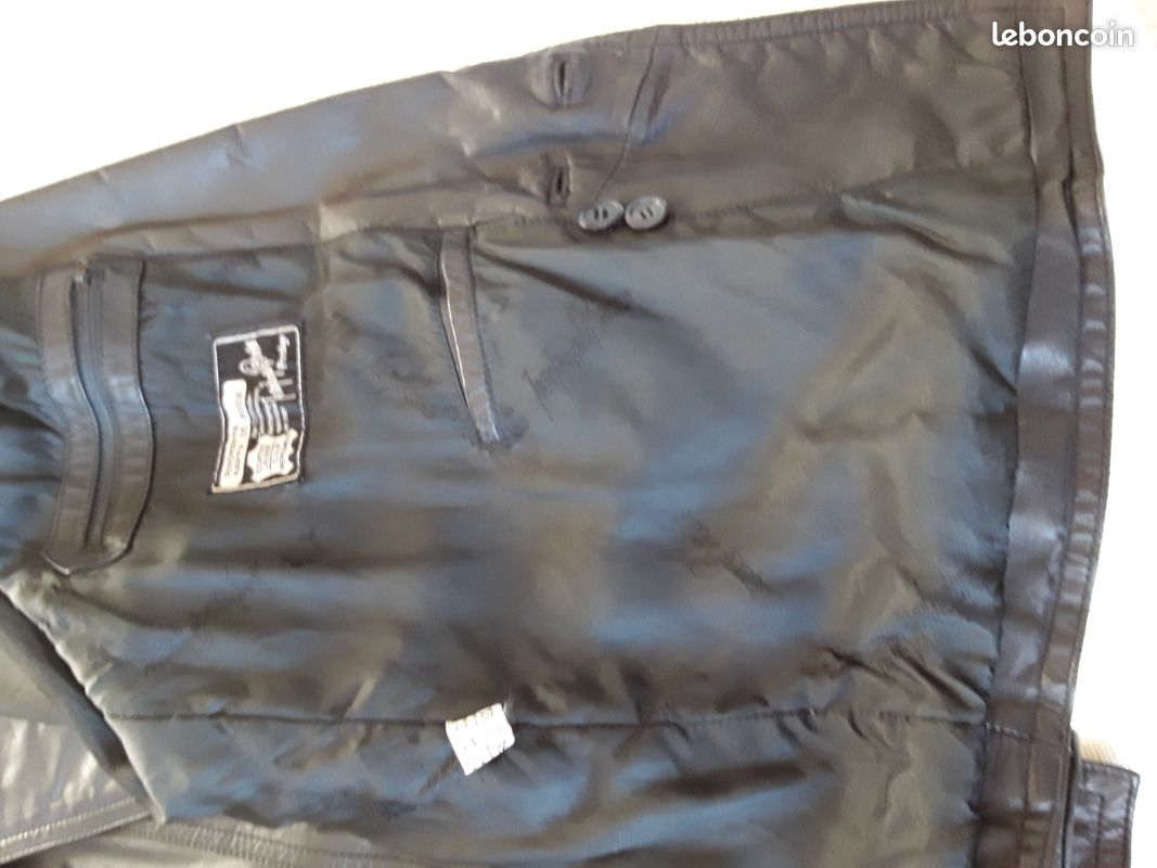 Veste cuir homme (image 2)